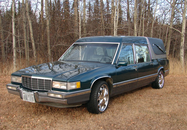 Project &quot;Mortica&quot; a 1991 Cadillac Fleetwood Sixty Special Eureka Signature Series End-loader Hearse...